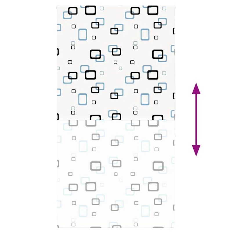 vidaXL rullo žalūzija dušai, 120x240 cm, auduma platums 116 cm