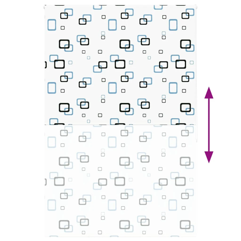 vidaXL rullo žalūzija dušai, 150x240 cm, auduma platums 146 cm