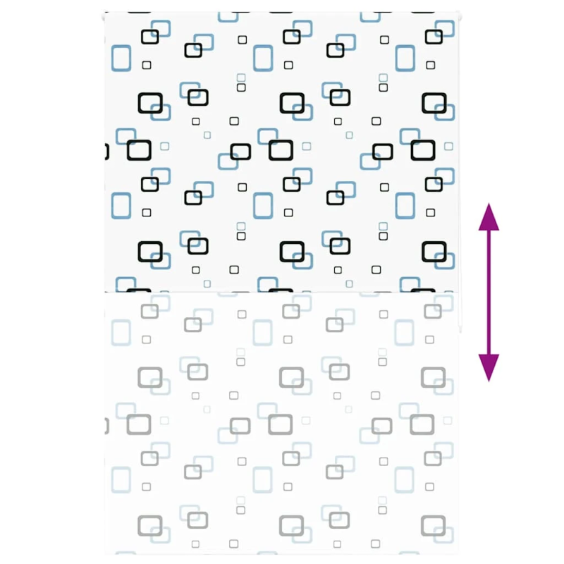 vidaXL rullo žalūzija dušai, 160x240 cm, auduma platums 156 cm