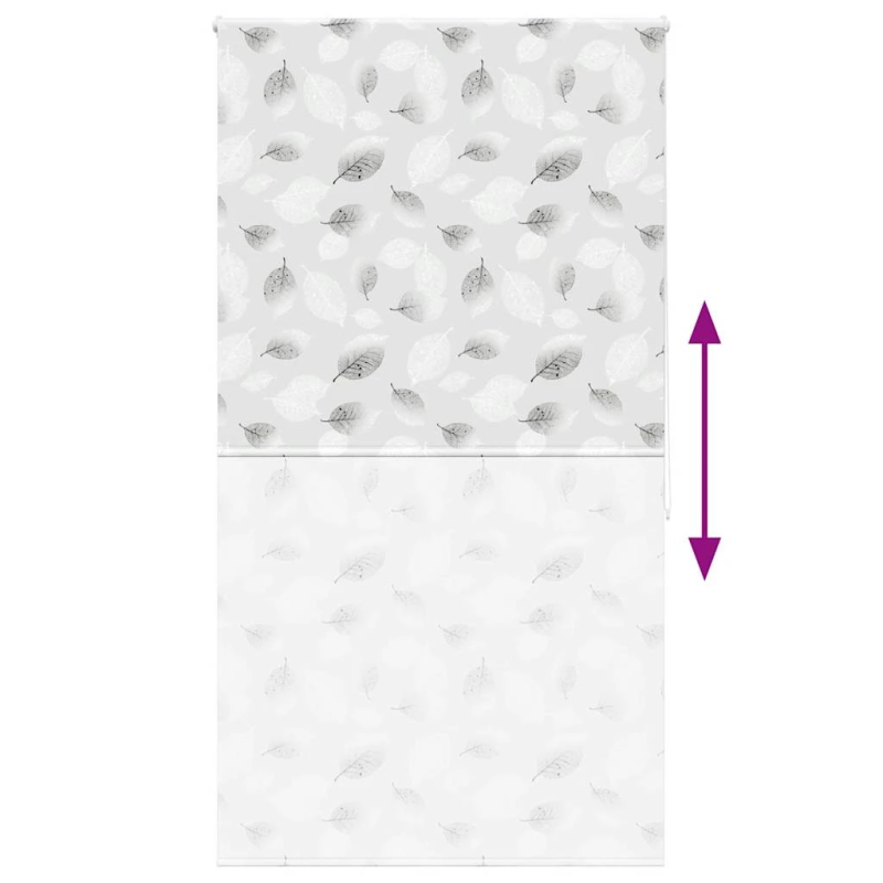 vidaXL rullo žalūzija dušai, 140x240 cm, auduma platums 136 cm