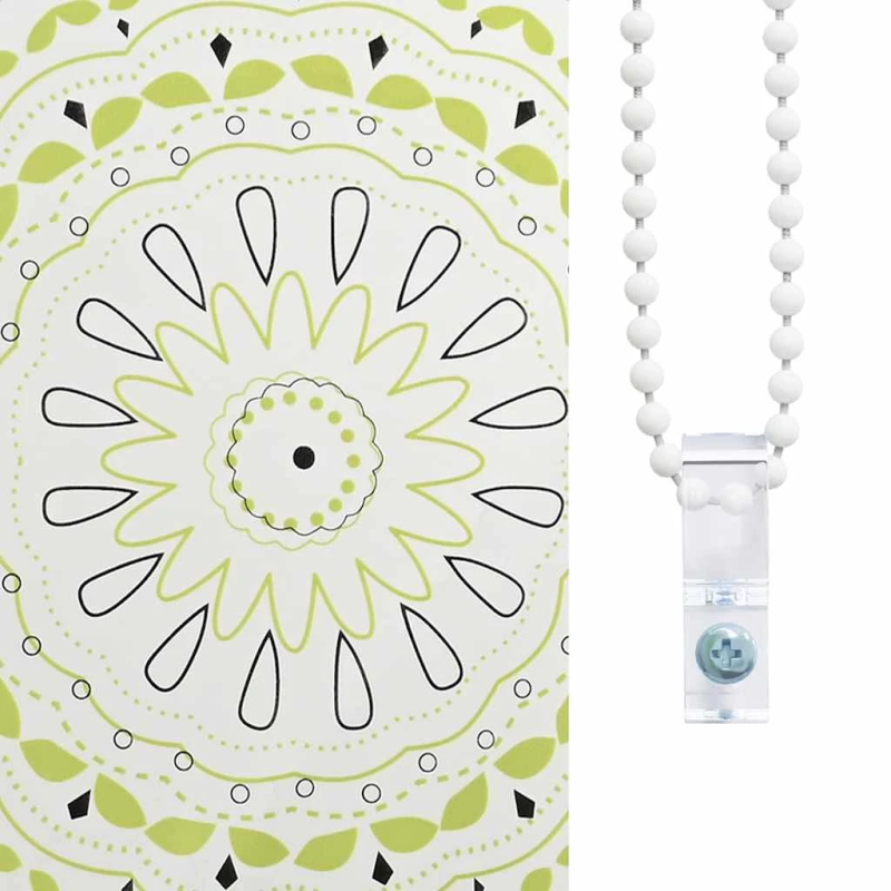 vidaXL rullo žalūzija dušai, 150x240 cm, auduma platums 146 cm