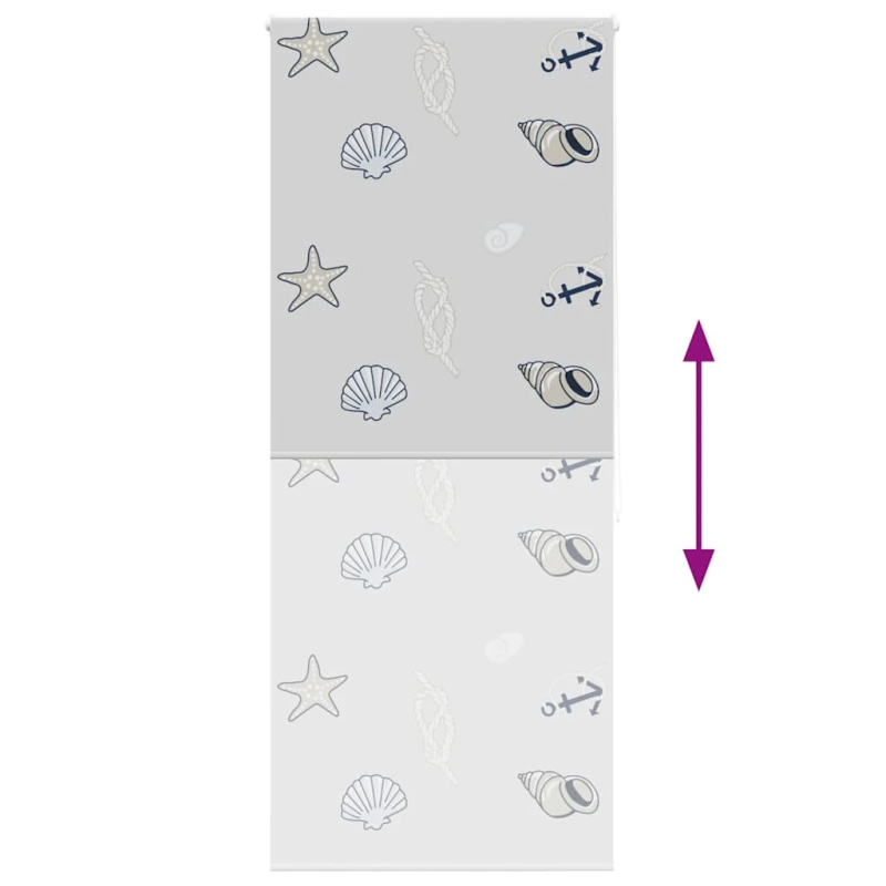 vidaXL rullo žalūzija dušai, 90x240 cm, auduma platums 86 cm