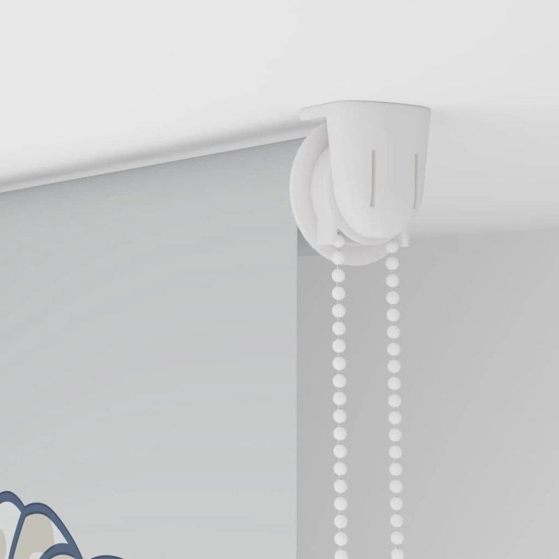 vidaXL rullo žalūzija dušai, 140x240 cm, auduma platums 136 cm