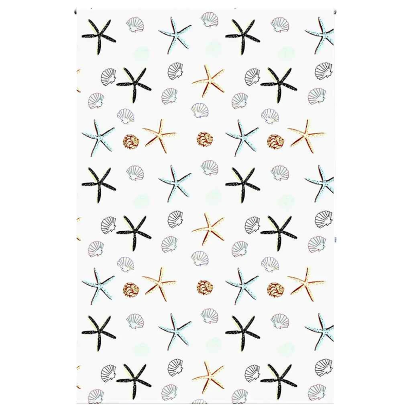 vidaXL rullo žalūzija dušai, 150x240 cm, auduma platums 146 cm