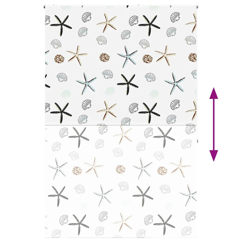 vidaXL rullo žalūzija dušai, 160x240 cm, auduma platums 156 cm