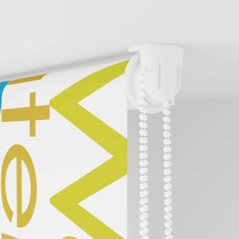 vidaXL rullo žalūzija dušai, 100x240 cm, auduma platums 96 cm