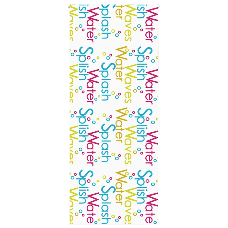 vidaXL rullo žalūzija dušai, 110x240 cm, auduma platums 106 cm