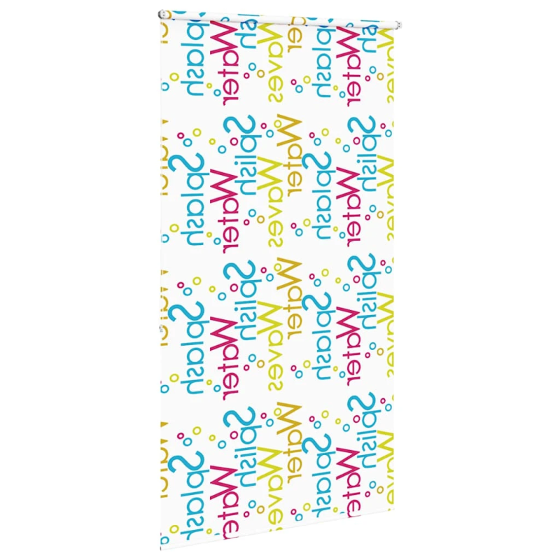 vidaXL rullo žalūzija dušai, 130x240 cm, auduma platums 126 cm