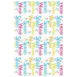 vidaXL rullo žalūzija dušai, 150x240 cm, auduma platums 146 cm