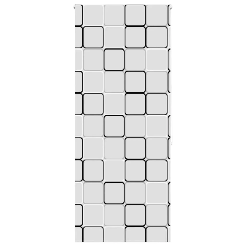 vidaXL rullo žalūzija dušai, 90x240 cm, auduma platums 86 cm