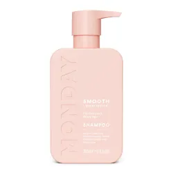 MONDAY Smooth + Wheat Protein šampūnas garbanotiems ir šiurkštiems plaukams 350ml