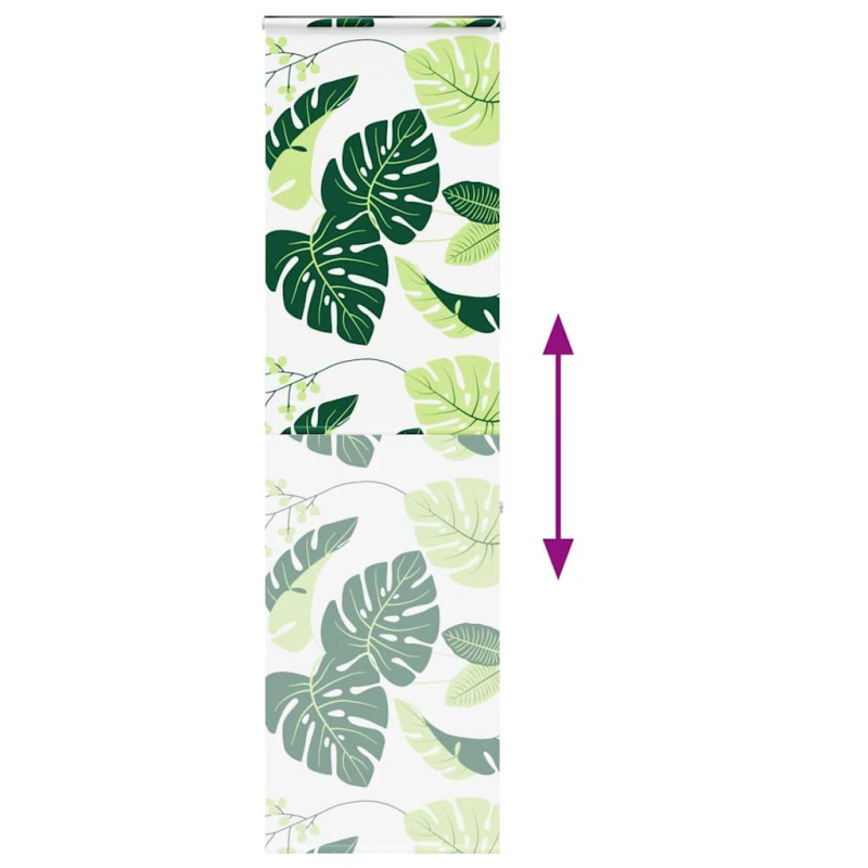 vidaXL rullo žalūzija dušai kaseti, 60x240 cm, auduma platums 56 cm