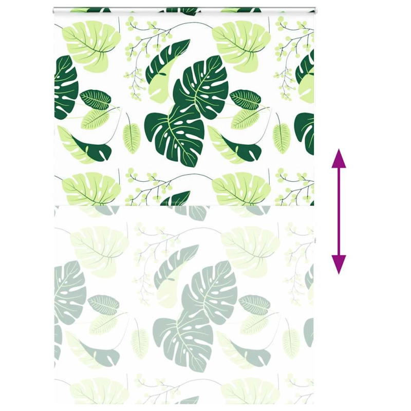 vidaXL rullo žalūzija dušai kaseti, 160x240 cm, auduma platums 156 cm