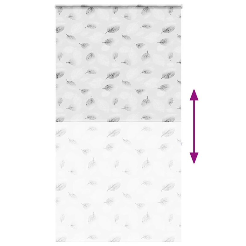 vidaXL rullo žalūzija dušai kaseti, 120x240 cm, auduma platums 116 cm