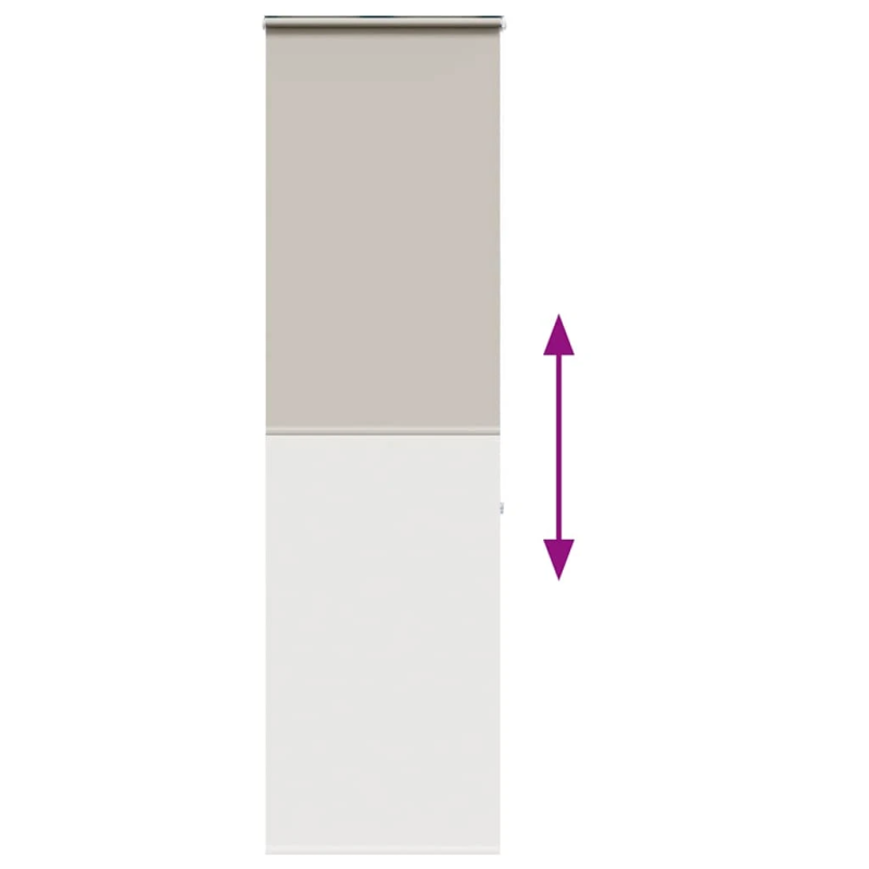 vidaXL rullo žalūzija dušai kaseti, 70x240 cm, auduma platums 66 cm