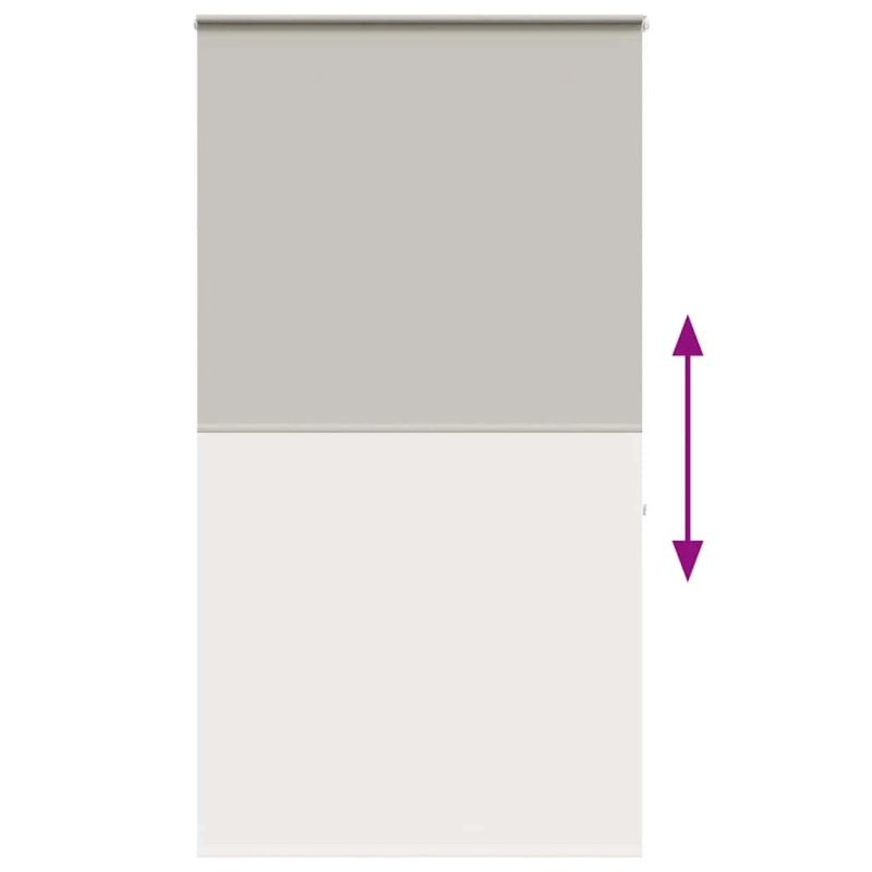 vidaXL rullo žalūzija dušai kaseti, 120x240 cm, auduma platums 116 cm