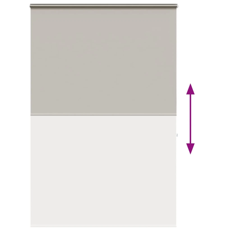 vidaXL rullo žalūzija dušai kaseti, 150x240 cm, auduma platums 146 cm