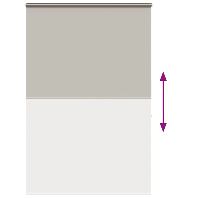 vidaXL rullo žalūzija dušai kaseti, 160x240 cm, auduma platums 156 cm