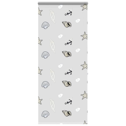 vidaXL rullo žalūzija dušai kaseti, 90x240 cm, auduma platums 86 cm