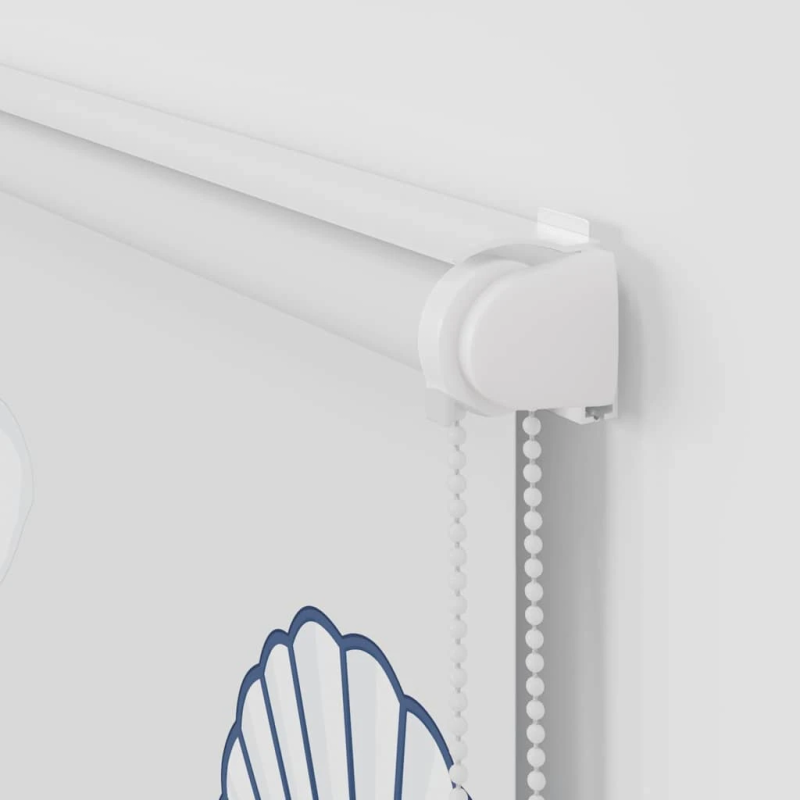 vidaXL rullo žalūzija dušai kaseti, 90x240 cm, auduma platums 86 cm