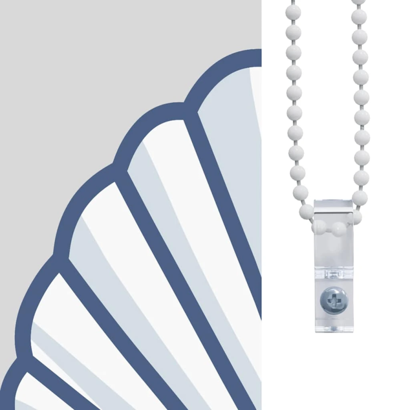 vidaXL rullo žalūzija dušai kaseti, 100x240 cm, auduma platums 96 cm