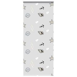 vidaXL rullo žalūzija dušai kaseti, 110x240 cm, auduma platums 106 cm