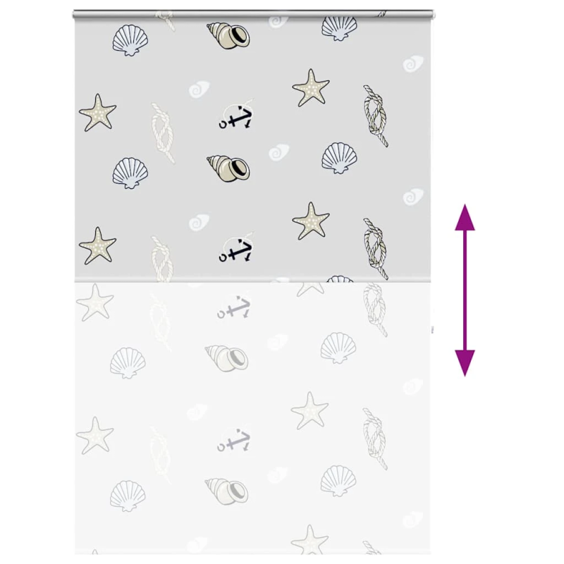 vidaXL rullo žalūzija dušai kaseti, 160x240 cm, auduma platums 156 cm