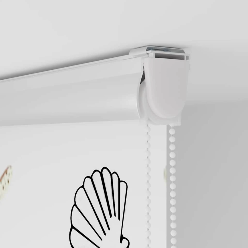 vidaXL rullo žalūzija dušai kaseti, 70x240 cm, auduma platums 66 cm