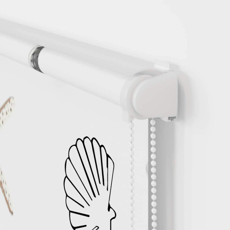 vidaXL rullo žalūzija dušai kaseti, 160x240 cm, auduma platums 156 cm