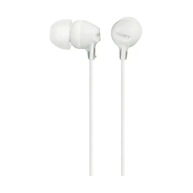 Vadu austiņas Sony MDR-EX15LP MDREX15LPW.AE, balta krās.