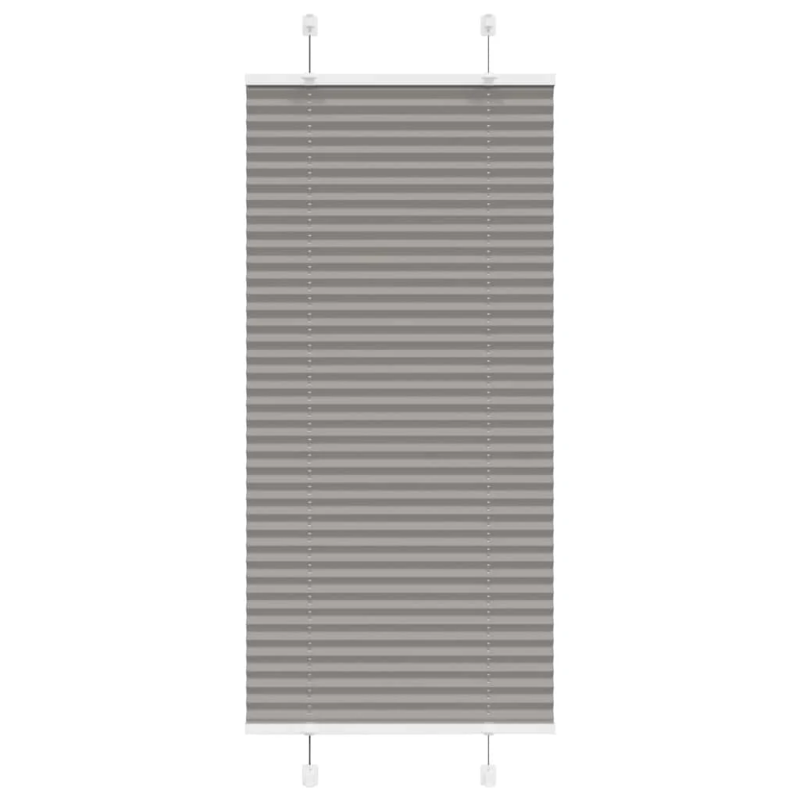 vidaXL plisētās žalūzijas antracīts 60x100 cm auduma platums 59,4 cm