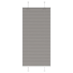 vidaXL plisētās žalūzijas antracīts 55x150 cm auduma platums 54,4 cm