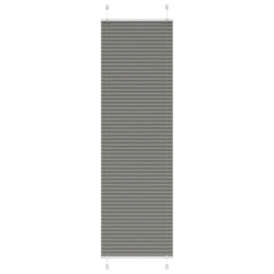 vidaXL plisētās žalūzijas antracīts 65x200 cm auduma platums 64,4 cm