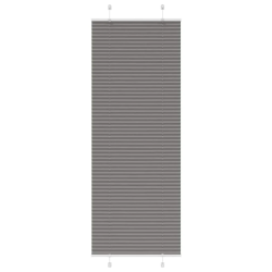 vidaXL plisētās žalūzijas antracīts 75x200 cm auduma platums 74,4 cm