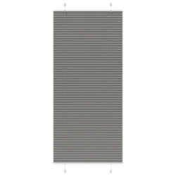 vidaXL plisētās žalūzijas antracīts 85x200 cm auduma platums 84,4 cm