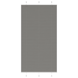 vidaXL plisētās žalūzijas antracīts 110x200 cm auduma platums 109,4 cm