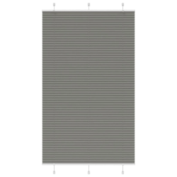 vidaXL plisētās žalūzijas antracīts 120x200 cm auduma platums 119,4 cm
