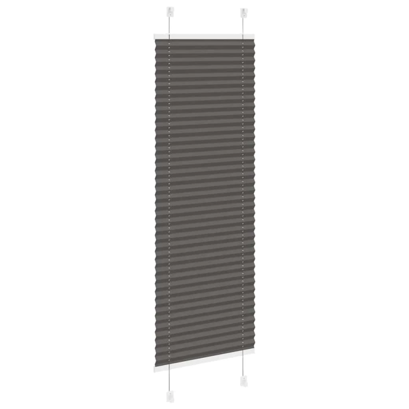 vidaXL kroku žalūzija melna 40x100 cm auduma platums 39,4 cm