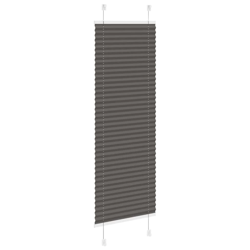 vidaXL kroku žalūzija melna 50x100 cm auduma platums 49,4 cm