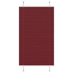vidaXL kroku žalūzija Bordo sarkana 75x150 cm auduma platums 74,4 cm