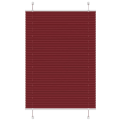 vidaXL kroku žalūzija Bordo sarkana 90x150 cm auduma platums 89,4 cm