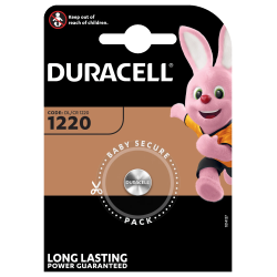 Duracell litija baterija DL 1220 3V 1 gab.
