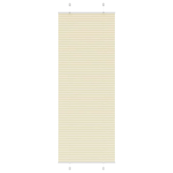 vidaXL plisēts žalūziju krēms 80x200 cm auduma platums 79,4 cm