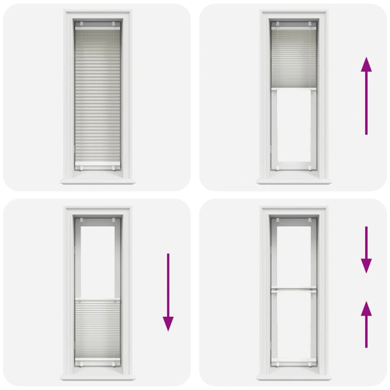 vidaXL kroku žalūzija gaiši pelēka 40x100 cm auduma platums 39,4 cm