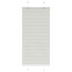 vidaXL kroku žalūzija gaiši pelēka 65x100 cm auduma platums 64,4 cm