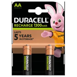 Duracell įkraunama baterija NiMH HR6 AA 1300mAh 2 vnt.