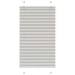 vidaXL kroku žalūzija gaiši pelēka 80x100 cm auduma platums 79,4 cm