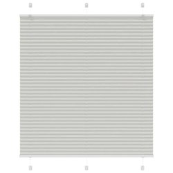 vidaXL kroku žalūzija gaiši pelēka 115x100 cm auduma platums 114,4 cm