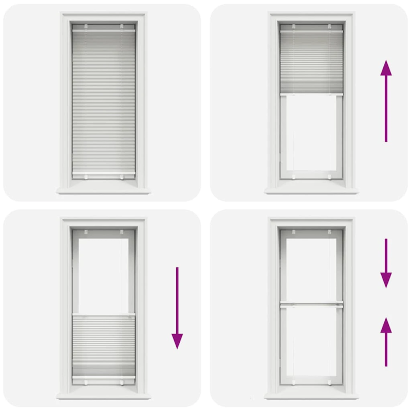 vidaXL kroku žalūzija gaiši pelēka 55x150 cm auduma platums 54,4 cm