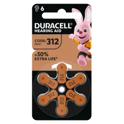 Duracell kuuldeaparaadile 312 6tk.